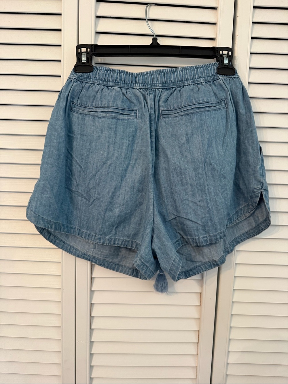 NWT Vineyard Vines Light Blue Chambray Drawstring Shorts Size M - Picture 4 of 5